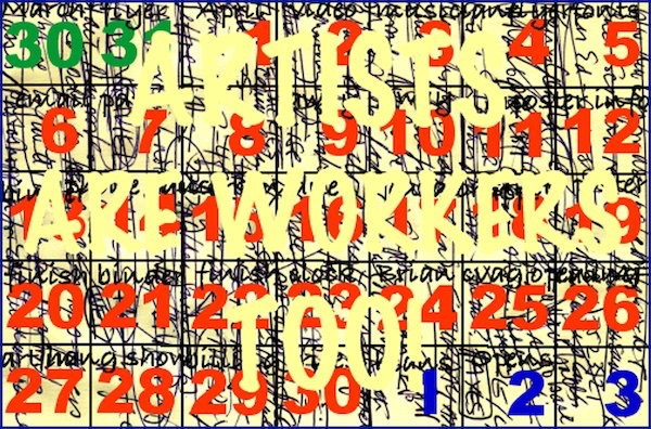 My Daily List (digital print)