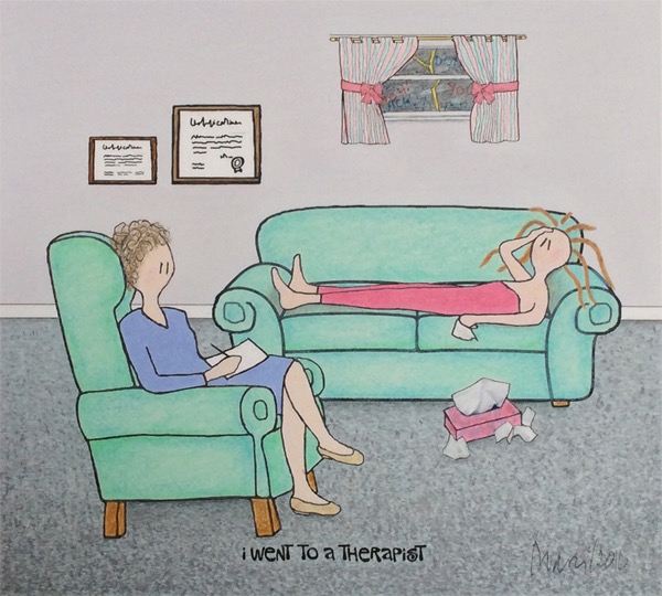 I went to a therapist