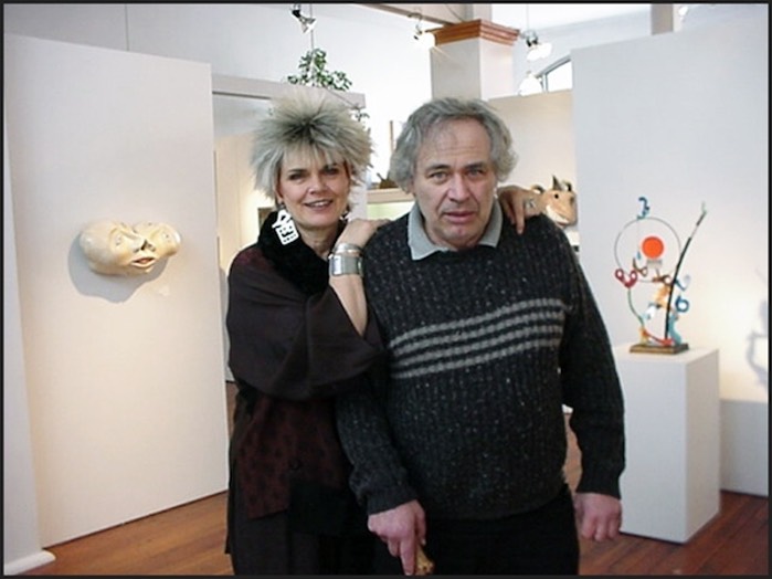 Joe with Fran Willis