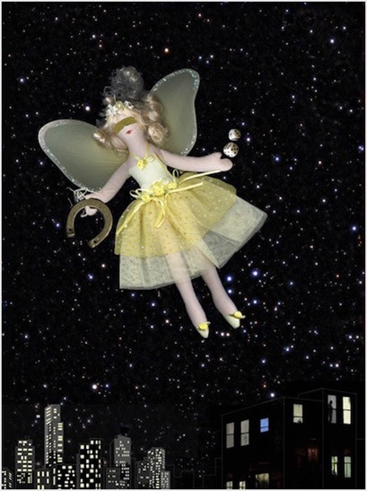 Lazy Guardian Angel (digital print)