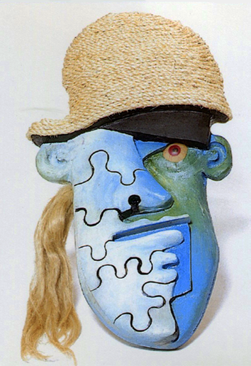 Puzzled clown